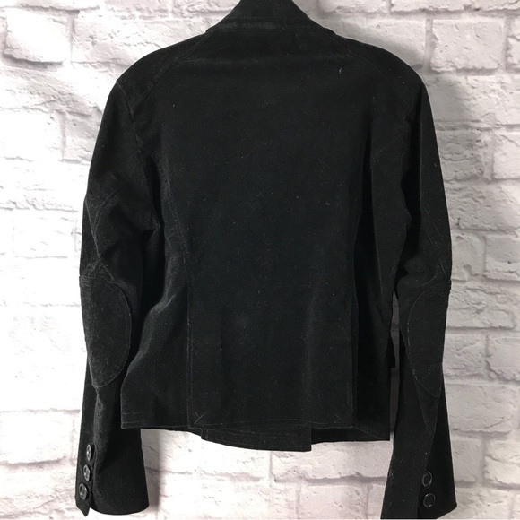 NW0T Corduroy Double breasted‎ Elbow Patch Coat Moda Intl Victoria’s Secret - Picture 11 of 11